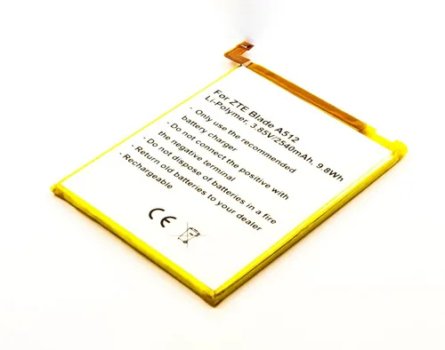 MobiloTec Akku kompatibel mit Vodafone Smart Prime 7 Akku Akku 2500 mAh (1 St)