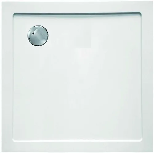 Sanotechnik Duschwanne SMC 90x90 cm - Quadratische Duschwanne aus stoßfestem Kunststoff, barrierefrei und UV-beständig – ideal für moderne Badezimmer.