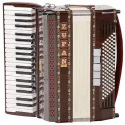 Zupan Alpe IV 96 EF/MHR Cassotto Akkordeon - Akkordeon mit 38 Diskanttasten und 96 Bassknöpfen, leichte Mechanik und luxuriöser Ausstattung, ideal für professionelle Musiker.