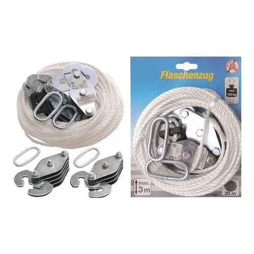 BGS-59505 I Flaschenzug, 180 kg