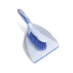 Spontex Kehrset mit feinen Borsten, widerstandsfähige Gummilippe 19800133 , 1 Kehrset