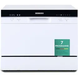 Heinrich´s tragbarer Mini Geschirrspüler - Kompakt und effizient - Haushaltsgroßgeräte - Der Mini Geschirrspüler verbraucht nur 6,5L Wasser pro Spülvorgang und bietet 7 Programme für gründliche Reinigung. Ideal für Büro, Camping oder Wohnmobil.