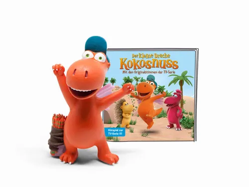 tonies Hörfiguren - Der kleine Drache Kokosnuss Hörspiel zur TV-Serie, für Kinder ab 5 Jahren, Spielzeit ca. 56 Minuten, interaktives Hörerlebnis mit Spielfigur