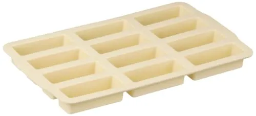 Zenker Müsliriegel- und Minikuchenform in Beige - 29 x 16,5 cm - Vielseitige Silikonform für Müsliriegel und Minikuchen, temperaturbeständig von -40 bis +230 °C, ideal für die Mikrowelle und den Gefrierschrank, spülmaschinenfest für einfache Reinigung.