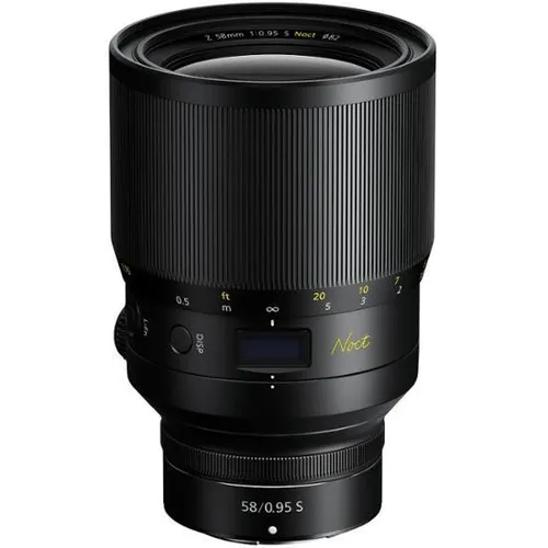 Nikon Z 58mm f0,95 S Noct - Hochwertiges Objektiv - Kamera- & Video-Objektive mit extrem hoher Lichtstärke und außergewöhnlicher Schärfe für beeindruckende Aufnahmen bei schwachem Licht.