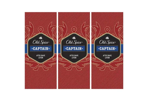 Old Spice Captain After Shave Lotion 3er Set 100ml - Erfrischende After Shave Lotion im 3er Set, ideal zur Pflege nach der Rasur. Mit einem kräftigen, holzigen Duft sorgt sie für ein angenehmes Hautgefühl und reduziert Hautirritationen.