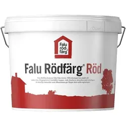 PrintGreen! Falu Rödfärg - Original Schwedenrot Fassadenfarbe 5L - Lacke: Traditionelle schwedische Schlammfarbe mit natürlichen Inhaltsstoffen, ideal für sägeraues Holz und effektiven Holzschutz.