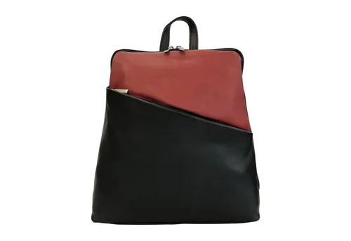 Cinino Cityrucksack C1072 – Eleganter Lederrucksack - Der stilvolle Cityrucksack bietet viel Platz für Ihre täglichen Essentials. Mit praktischer Reißverschlussöffnung und einem sicheren Fach für Wertsachen ist er ideal für unterwegs. Pflegeleichtes Leder sorgt für Langlebigkeit.