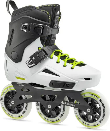ROLLERBLADE LIGHTNING 110 Inline Skate 2025 - Weiß/Schwarz, 40,5-41 - Fitness Skates – Der vielseitige Lightning 110 bietet idealen Halt und Komfort für Pendler und Cruiser. Mit anatomischem Liner und 3x110 Schienen für Speed und Wendigkeit.
