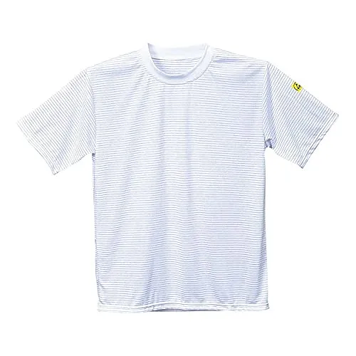Portwest ANTISTATISCHES ESD T-Shirt, Größe: S, Farbe: Weiß, AS20WHRS