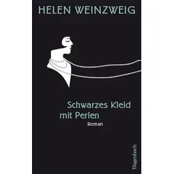Schwarzes Kleid mit Perlen - Belletristik über Shirley, die in skurrilen Begegnungen und einer geheimen Mission um die Welt reist, während sie ihre Vergangenheit und die Liebe neu entdeckt.