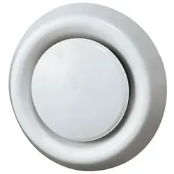 Maico Tellerventile TK 15 aus Kunststoff - Tellerventil für Zu- und Abluft, ideal für Wohnungslüftung bis 150 m3/h, antistatisch und in reinweiß, sorgt für optimale Luftzirkulation und Komfort.