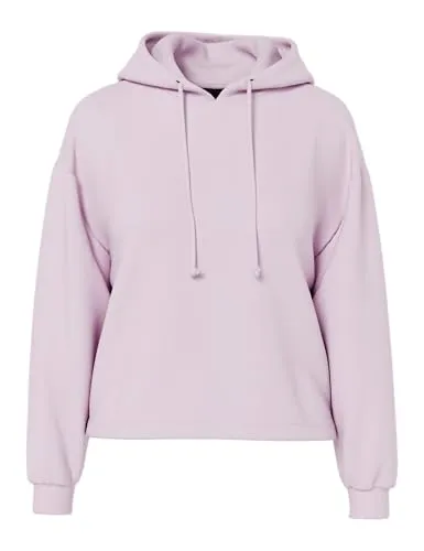 pieces Hoodie PCCHILLI LS HOODIE NOOS BC lila M (38) - Stylischer Hoodie in Winsome Orchid für lässige Looks. Aus pflegeleichter Baumwollmischung, ideal für den Alltag. Mit Kapuze und regulärer Passform, perfekt für jeden Anlass.