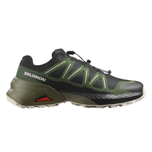 Trailrunningschuh SALOMON "SPEEDCROSS PEAK", Gr. 42,5 - Laufschuhe mit Schnellverschluss für einfaches An- und Ausziehen, rutschfeste Gummi-Laufsohle, ideal für Trailrunning bei Nässe und anspruchsvollem Terrain.