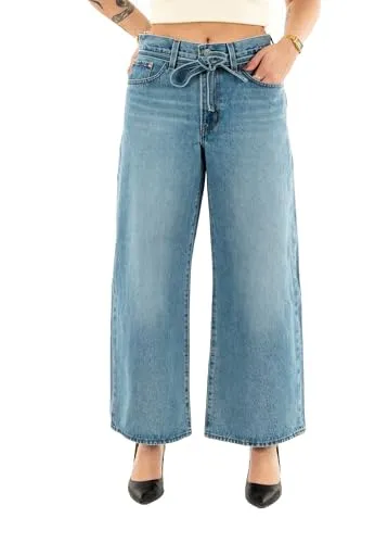 Levi's Damen Straight-Jeans "XL STRAIGHT", Gr. 30, Länge 31 - Moderne Damen-Straight-Jeans von Levi's® im Five-Pocket Style. Aus 100% Baumwolle, atmungsaktiv und pflegeleicht. Ideal für lässige bis schicke Outfits!