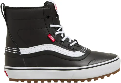 VANS MTE STANDARD MID WATERPROOF Schuh 2026 black/white - 43 - Der VANS MTE STANDARD MID WATERPROOF Schuh 2026 in Schwarz-Weiß vereint klassischen Style mit wintertauglichem Komfort. Wasserdicht, isoliert und mit herausragendem Grip für alle Wetterbedingungen.