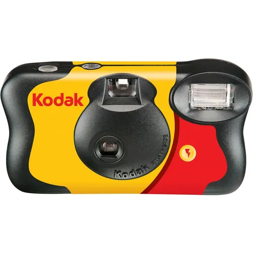 Kodak KOD401040 - Einwegkamera Multicolor mit 800 ISO Film für lebendige Farben und 39 Aufnahmen, ideal für Partys und Festivals