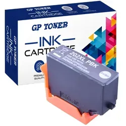 Tinte kompatibel für Epson 202 XL Expression Premium XP6000 XP6005 XP6100 XP6105 Photo Schwarz