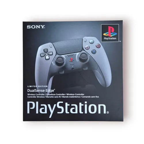 Playstation 5 DualSense Edge Controller - 30th Anniversary Limited Edition - Ergonomischer Wireless-Controller mit eingebautem Trackpad für ein verbessertes Spielerlebnis auf der PS5. Limitierte Auflage zum 30. Jubiläum!