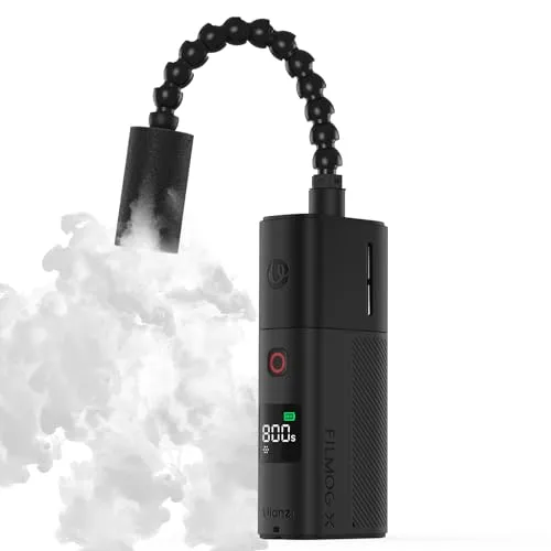 ULANZI FM02 Filmog Smoke Machine - Nebelmaschine für kreative Effekte - Die ULANZI FM02 Filmog Smoke Machine erzeugt beeindruckenden Nebel für Film- und Fotoprojekte. Kompakt und leistungsstark, ideal für kreative Inszenierungen.