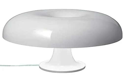 Artemide Nessino Tischleuchte in Weiß - Moderne Tischlampe mit mattem Finish, ideal für jeden Raum, sorgt für stimmungsvolles Licht und ist energieeffizient (EEK A).
