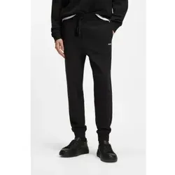 HUGO Herren Dayote232 Jersey-Hose, Schwarz, L EU - Stylische Jersey-Hose mit regulärer Passform und elastischem Bund. Komfortable seitliche Taschen für zusätzlichen Nutzen.