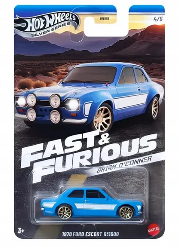 Ford Escort RS1600 Brian O'Conner Fast & Furious Hot Wheels 1:64 1970
