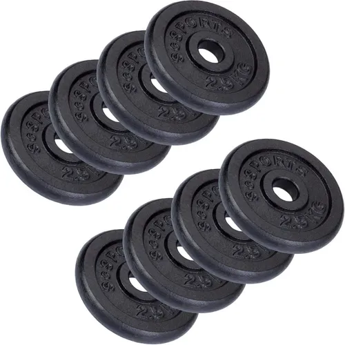 ScSPORTS® Hantelscheiben Set Ø 30mm - Gusseisen Gewichte für Fitness - Hantelscheiben aus robustem Gusseisen, ideal zur Erweiterung Ihrer Trainingsausrüstung. Perfekte Passform für gängige Hantelstangen mit 30 mm Durchmesser, für sicheres und effektives Training.