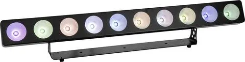 EUROLITE LED Pixel Matrix Bar 10 RGB/WW - Licht-Effekte mit 10 leistungsstarken RGB/WW-LEDs, pixelgenauer Ansteuerung und 9 integrierten Showprogrammen für beeindruckende Lichteffekte bei Events und Bühnen. Ideal für Clubs und mobile DJs!