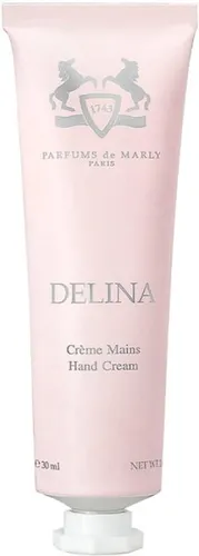 Parfums de Marly Delina Handcreme 30 ml - Feuchtigkeitsspendende Handcreme mit dem bezaubernden Duft von Delina, ideal für eine sinnliche Pflege und ein luxuriöses Hautgefühl.