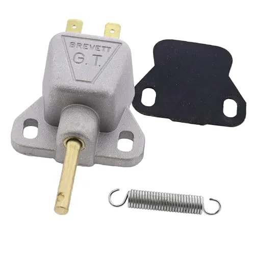 THE DRIVE Hubbegrenzer mit 12V Endschalter für Pritschen-Kipper, elektronisch, inkl. Gummiunterlage und Zugfeder