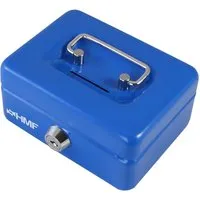 HMF 102122-05 Kinder Spardose Geldkassette Schlitz 12 x 9 x 6 cm Blau