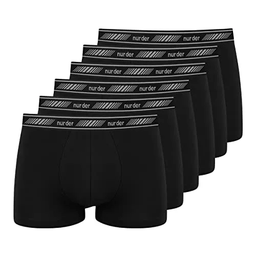 Nur Der 6er Pack Boxer Cotton 3D-Flex - Herren-Boxershorts mit effektiver 3D-Flex-Technologie für optimale Bewegungsfreiheit, extrem flache Nähte und perfekte Passform durch hohen Elasthan-Anteil.