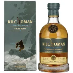 Kilchoman COULL POINT Islay Single Malt Scotch Whisky 46% Vol. 0,7l - Whisky aus der letzten unabhängigen Brennerei Islays, mit intensiven Aromen von Torf, Vanille und fruchtigen Noten durch ein Finish in Oloroso Sherry Butts.