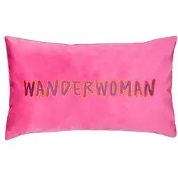 pad Kissenbezug Letters 30 x 50 cm – Stylischer Polyester Bezug in Pink - Hochwertiger Kissenbezug aus Polyester im angesagten Letters-Design. Ideal für ein modernes Wohnambiente und leicht zu reinigen.