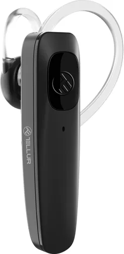 Tellur Bluetooth Headset Vox 155 Black - Kabelloses ANC-Headset mit 15 Stunden Akku - Kopfhörer mit aktiver Geräuschunterdrückung (ANC) und bis zu 15 Stunden Akkulaufzeit, ideal für ungestörten Musikgenuss und Telefonate.