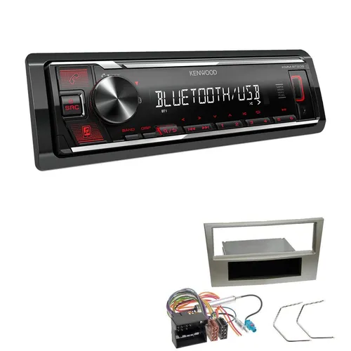 Kenwood 1-DIN Autoradio mit Bluetooth für Opel Corsa D - Praktisches 1-DIN Autoradio mit USB, AUX und Bluetooth für Musik-Streaming und Freisprechanrufe. Ideal für Opel Corsa D (2006-2014) und sorgt für Unterhaltung auf jeder Fahrt.