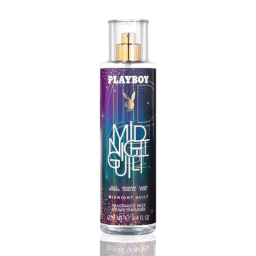 Playboy Midnight Guilt Fragrance Mist 250ml - Veganes Body Mist von Playboy, das dir ein glamouröses Gefühl verleiht. Mit einer verführerischen Kombination aus süßen Waldbeeren und aufgeschlagener Vanille, perfekt für unvergessliche Nächte!