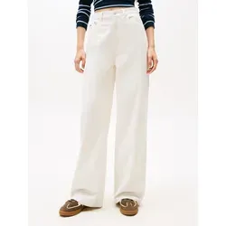 Tommy Jeans Cordhose TJW CLAIRE HR WIDE CORD weiß 32