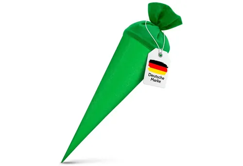 itenga Schultüte itenga Bastelschultüte 70cm rund GRÜN
