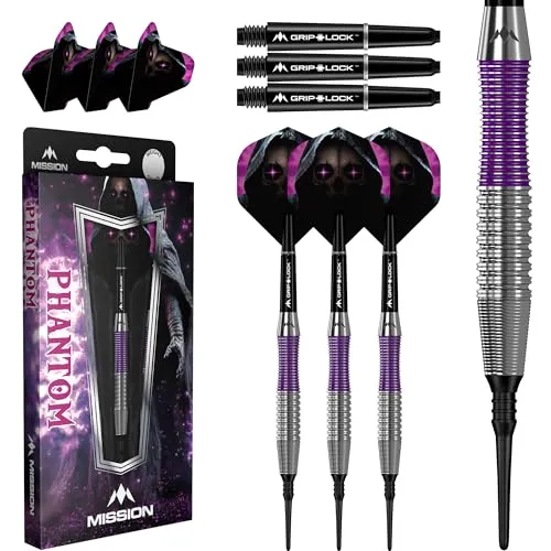 Mission Phantom Brass Softdarts