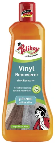 Poliboy Vinyl Renovierer 500 ml - Bodenreiniger für die Auffrischung von Vinylböden, entfernt mühelos Verschmutzungen und sorgt für einen strahlenden Glanz.
