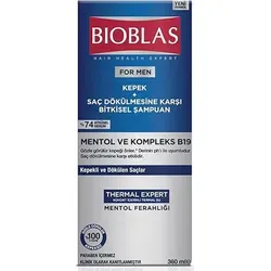 Bioblas Thermal Expert Men Shampoo gegen Schuppen & Haarausfall 360 ml
