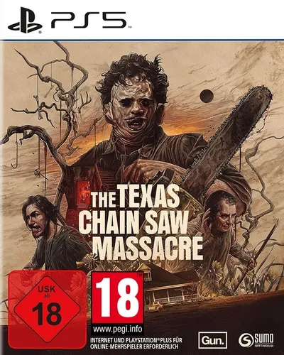 The Texas Chainsaw Massacre PlayStation 5 - Konsolen-Spiel für PlayStation 5, erlebe den Nervenkitzel des asymmetrischen Horrors mit teambasiertem Multiplayer und einem exklusiven Poster bei jeder physischen Ausgabe.
