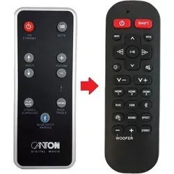 Ersatz Fernbedienung für Canton DM5 | DM50H | DM50SE