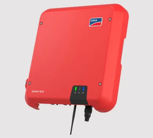 SMA Sunny Boy 3.0-1AV-41 Wechselrichter mit WLAN - 1-phasiger 3kW PV Wechselrichter für Zuhause, ausgestattet mit WLAN für einfache Überwachung und Feuchtigkeitsbeständigkeit.