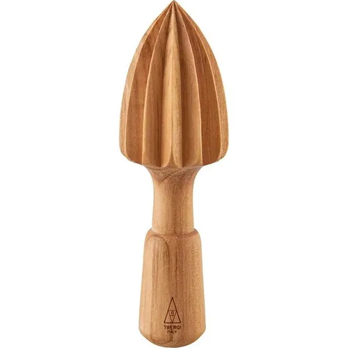 Alessi UT108 Zitruspresse - Elegante Zitruspresse aus Kirschholz für schnelles Auspressen von Zitronen und Limetten. Ein stilvolles Küchenaccessoire, das leicht zu reinigen ist und jedem Koch Freude bereitet.