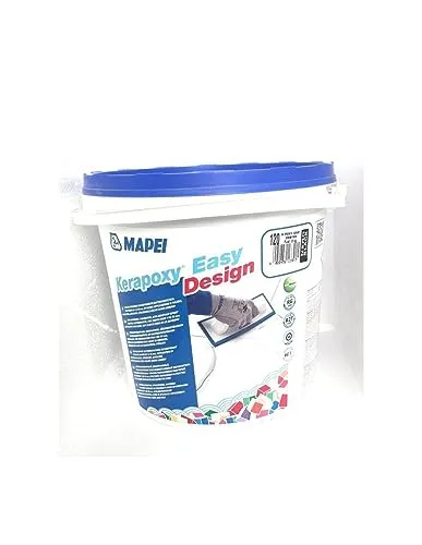 Mapei Kerapoxy Easy Design 3kg 120 schwarz - Zweikomponentiger Klebstoff und dekorativer Fugenmörtel