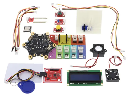 Funduino Expansion Board für Calliope Mini V3 - Platinen & Entwicklungskits, ermöglicht einfache Erweiterungen für kreative Projekte mit Calliope Mini V3.