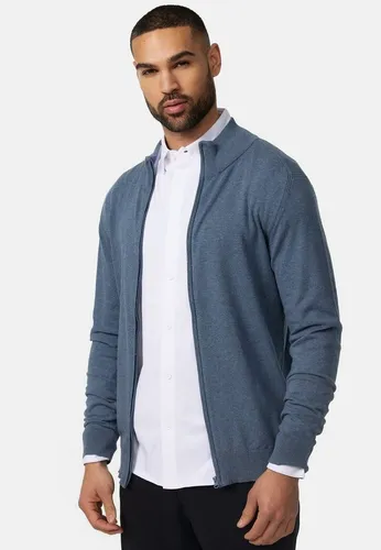 Indicode Herren Lau Strickjacke mit Stehkragen - Strickjacke für Herren aus 80% Baumwolle, Regular Fit, ideal für lässige Looks und umweltfreundlich verpackt.